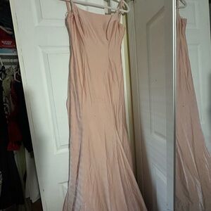 Elegant Pink Women's Dress